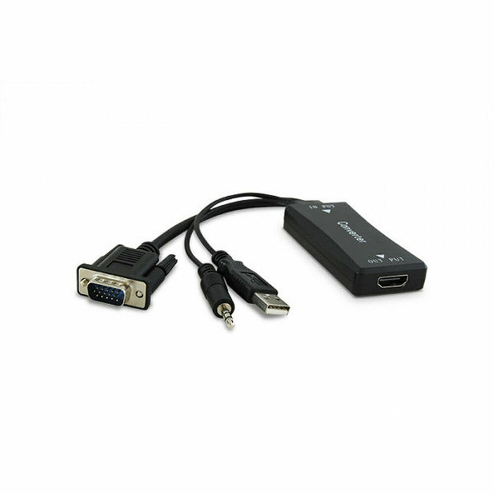 Adaptor HDMI la VGA 3GO C132 Negru
