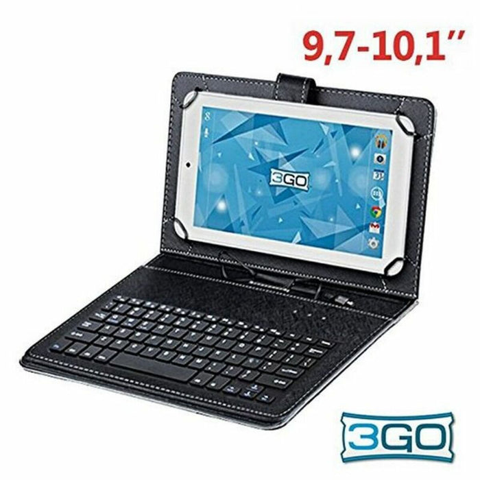 Husă pentru Tabletă și Tastatură 3GO CSGT27 10" Negru