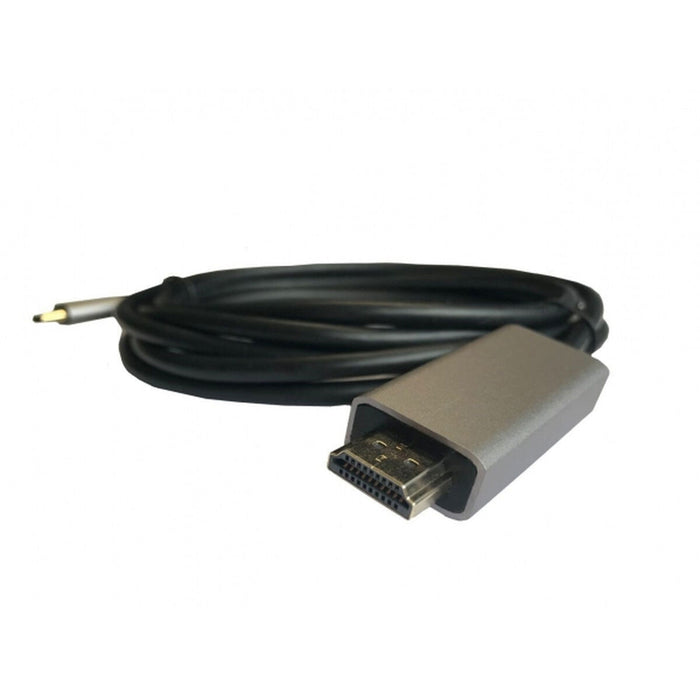 Cablu USB-C la HDMI 3GO C137 Negru