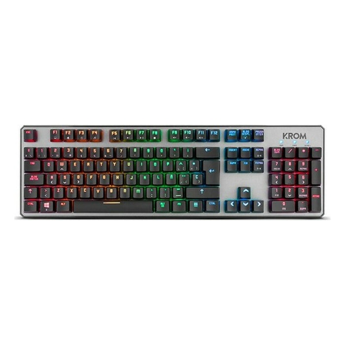 Tastatură Gaming Krom Kernel RGB Qwerty Spaniolă