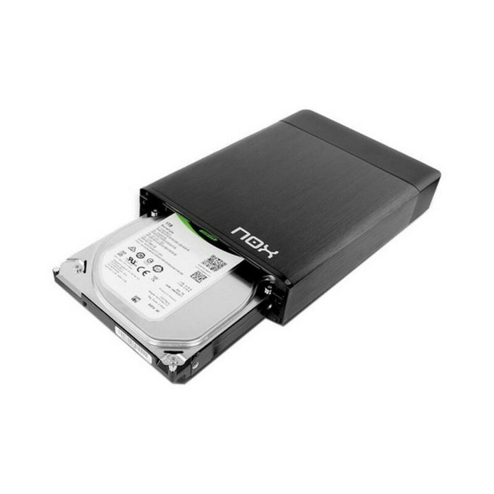 Cutie Externă Nox NXLITEHDD35 Negru 3,5"