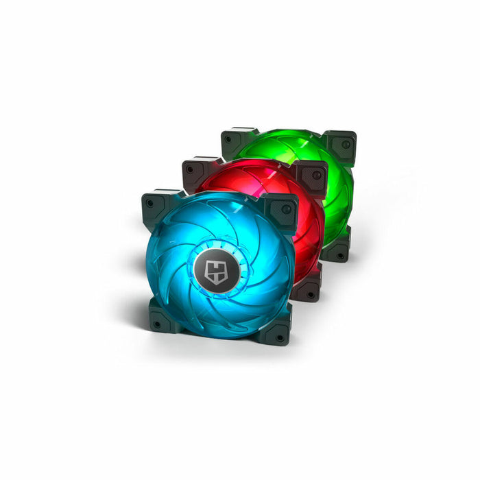 Ventilator de Unitate NOX HUMMER H-SYNC RGB LED Ø 12 cm (3 pcs)