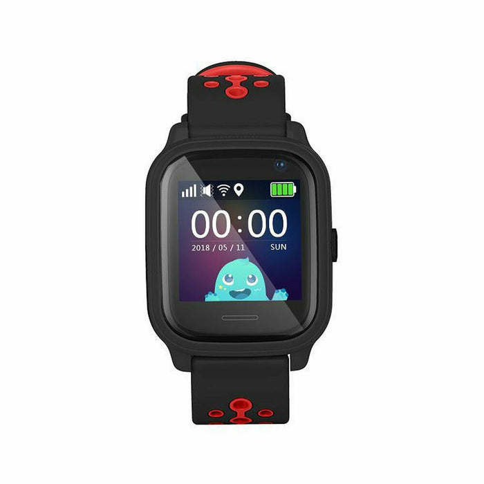 Smartwatch LEOTEC FT1133024 1,3" Negru Oțel Negru/Roșu Negro, rojo
