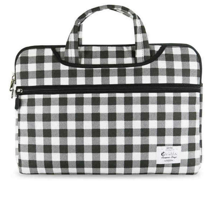 Servietă pentru Laptop E-Vitta Chequered 13,3" Negru