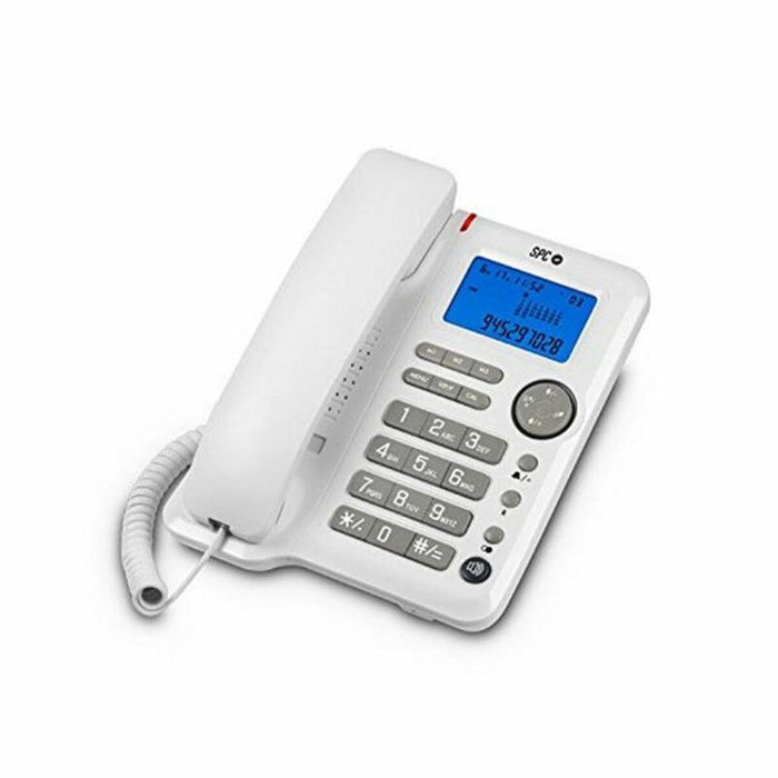 Telefon Fix SPC 3608B LCD Albastru Alb