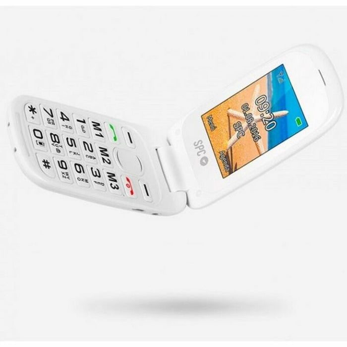 Telefon Mobil SPC Internet HARMONY WHITE Bluetooth FM 2.4" Alb