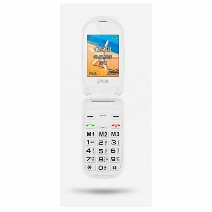 Telefon Mobil SPC Internet HARMONY WHITE Bluetooth FM 2.4" Alb