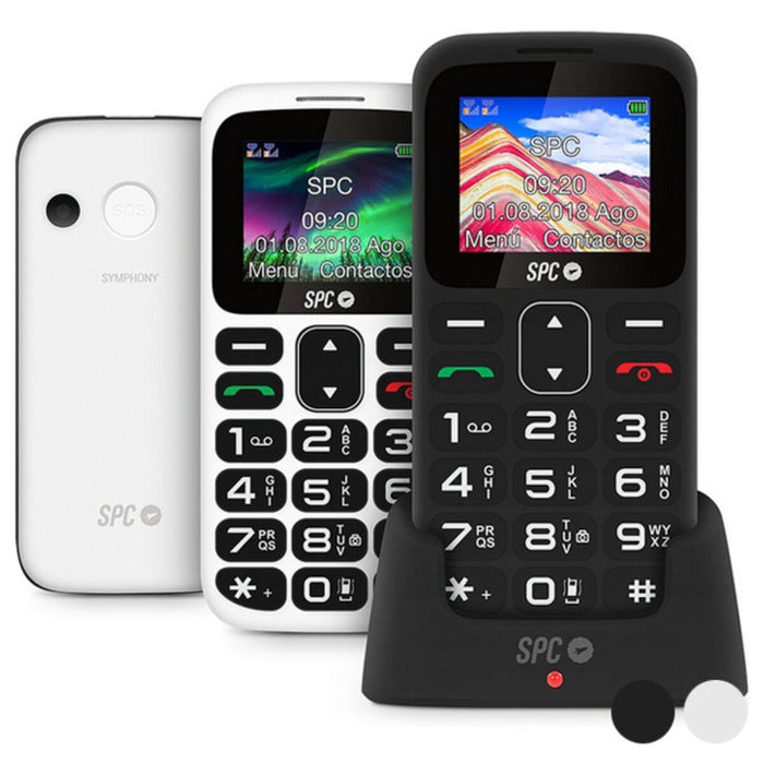 Telefon Mobil pentru Persoane Vârstnice SPC Symphony 2 Bluetooth FM 800 mAh