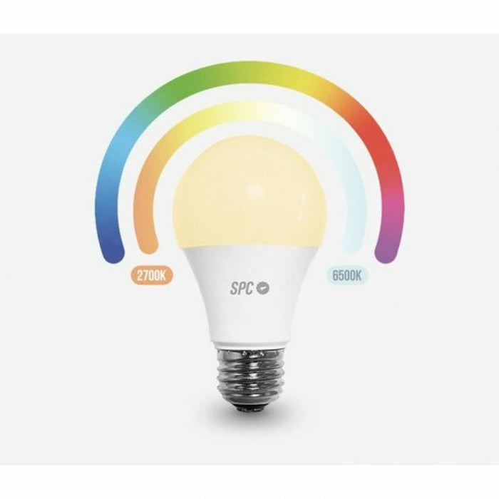 Bec Inteligent SPC Aura 800 Wifi 10 W E27 75 W Multicolor E27 800 lm (2700 K) (6500 K) 2700K - 6500K
