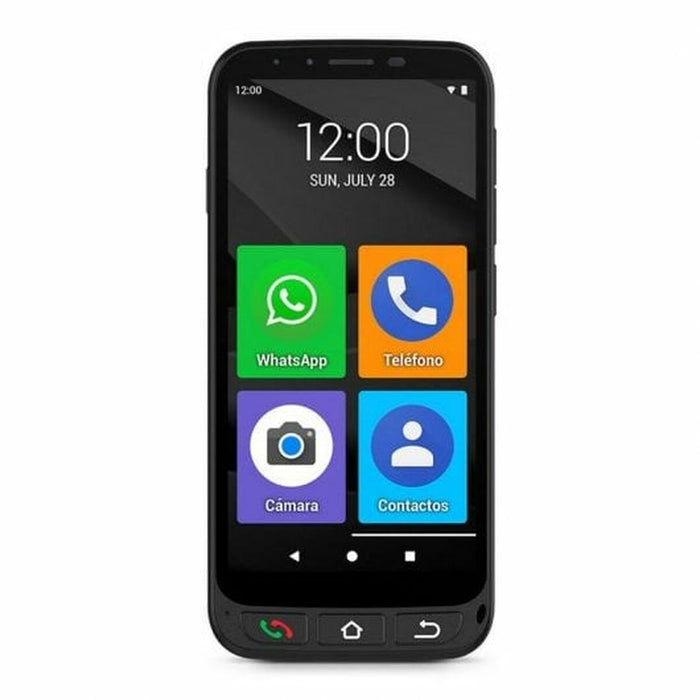 Telefon Mobil pentru Persoane Vârstnice SPC Zeus 4G 5,5" HD+ 1 GB RAM 16 GB MediaTek Helio A22 1 GB RAM 16 GB Negru