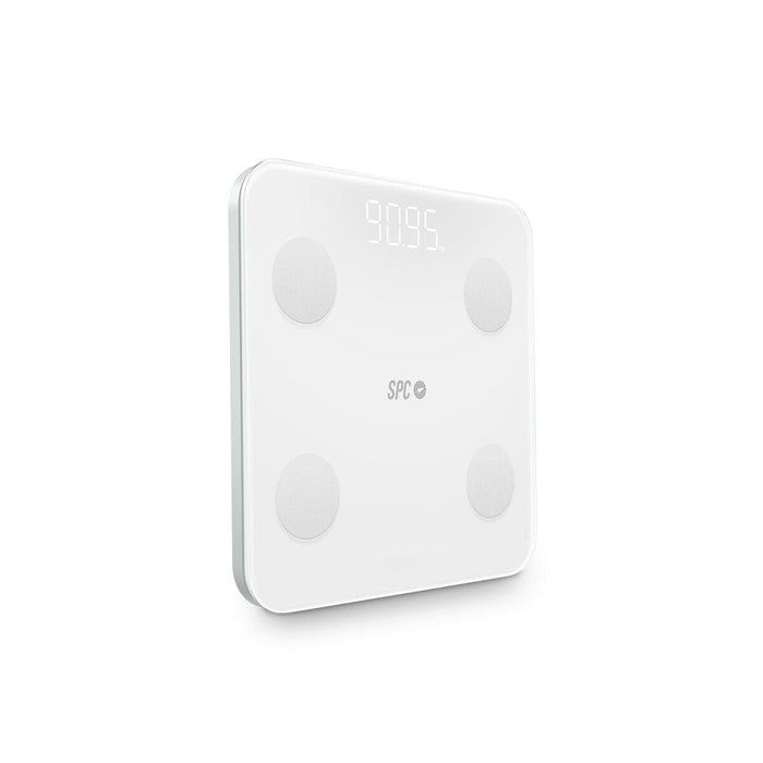 Cântar Digital de Baie SPC Internet ATENEA FIT 3 Alb Sticlă Temperată 180 kg 50 x 50 x 28 cm