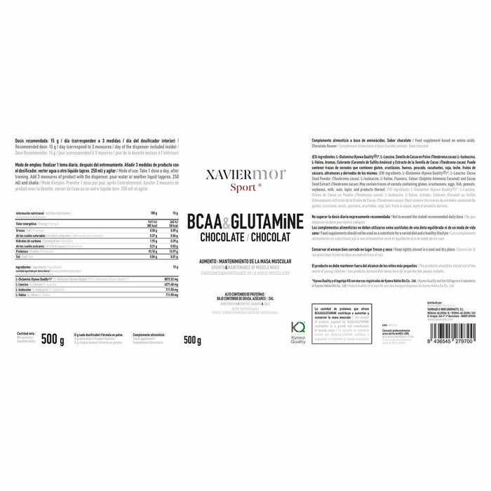 Suplimente și vitamine Xavier Mor Sport Ciocolată