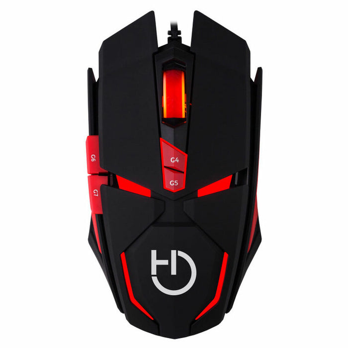 Mouse Gaming Hiditec MICRURUS 8100 dpi Roșu