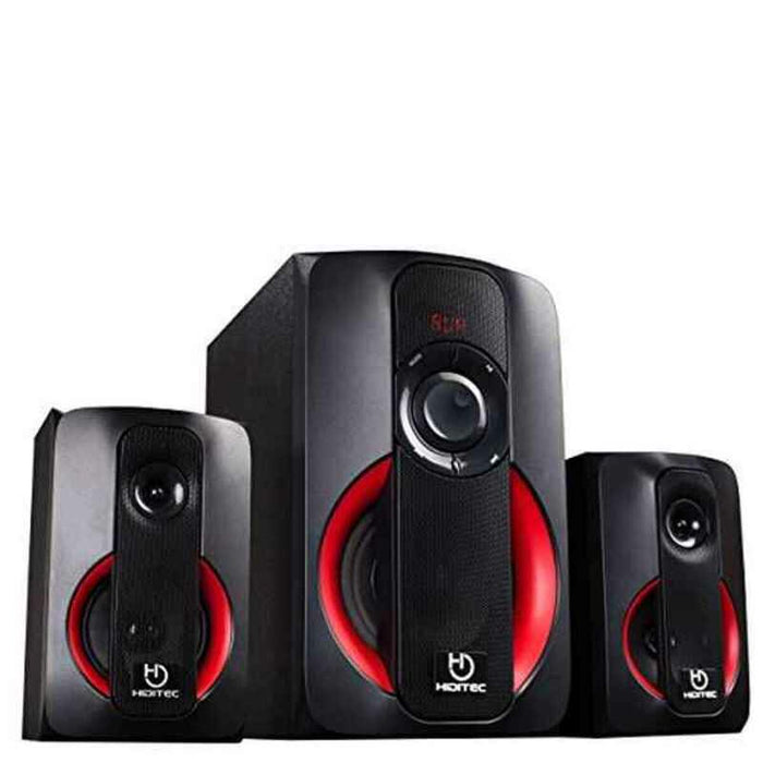 Difuzoare Multimedia Hiditec SPK010000 80W Bluetooth Roșu 100 W 40 W