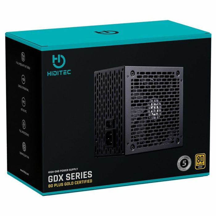 Sursă de Alimentare Hiditec GDX850 850 W 80 Plus Gold RoHS