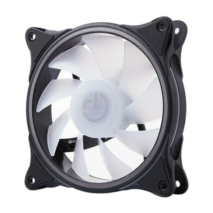 Ventilator de Unitate Hiditec VGCH10008 ARGB Negru Ø 12 cm