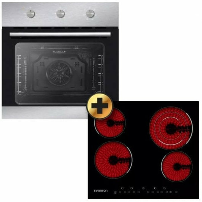 Set Cuptor și Plită Vitroceramică Infiniton Home Kit HV-V4O6 2200 W