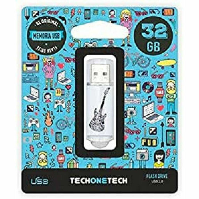 Memorie USB Tech One Tech 32 GB Negru