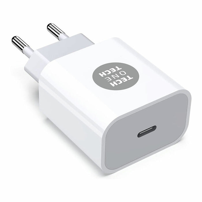 Încărcător de Perete Tech One Tech USB-C Alb 20 W