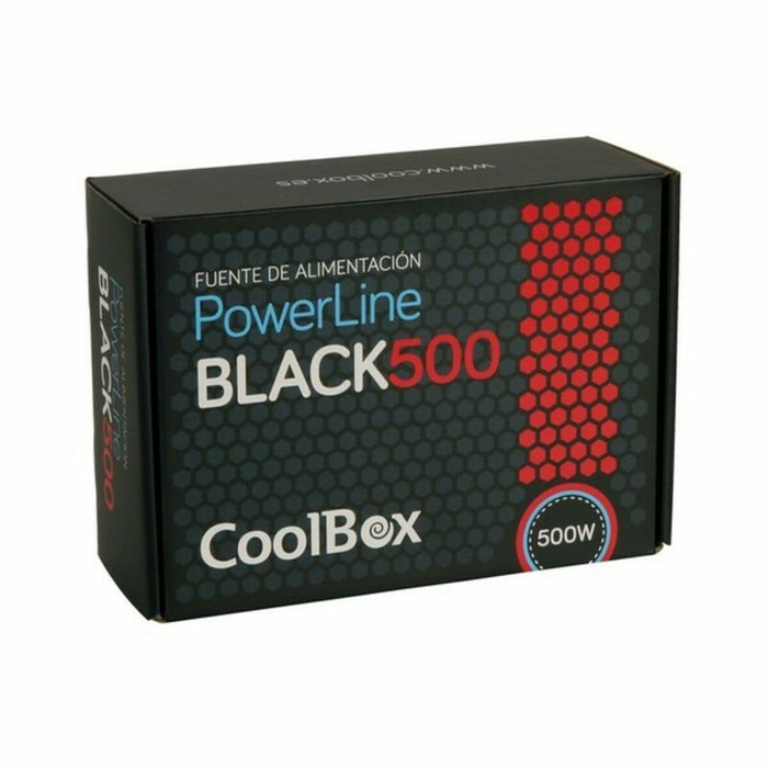 Sursă de Alimentare CoolBox COO-FAPW500-BK 500W 500 W ATX