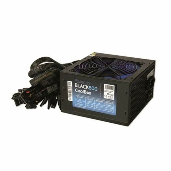 Sursă de Alimentare CoolBox COO-FAPW600-BK ATX 600 W DDR3 SDRAM