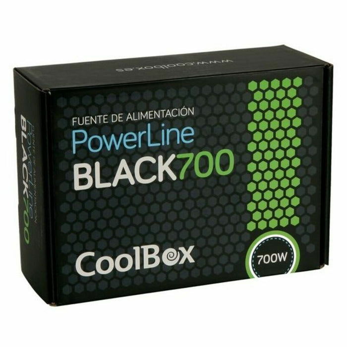 Sursă de Alimentare CoolBox COO-FAPW700-BK 700 W ATX Negru Albastru