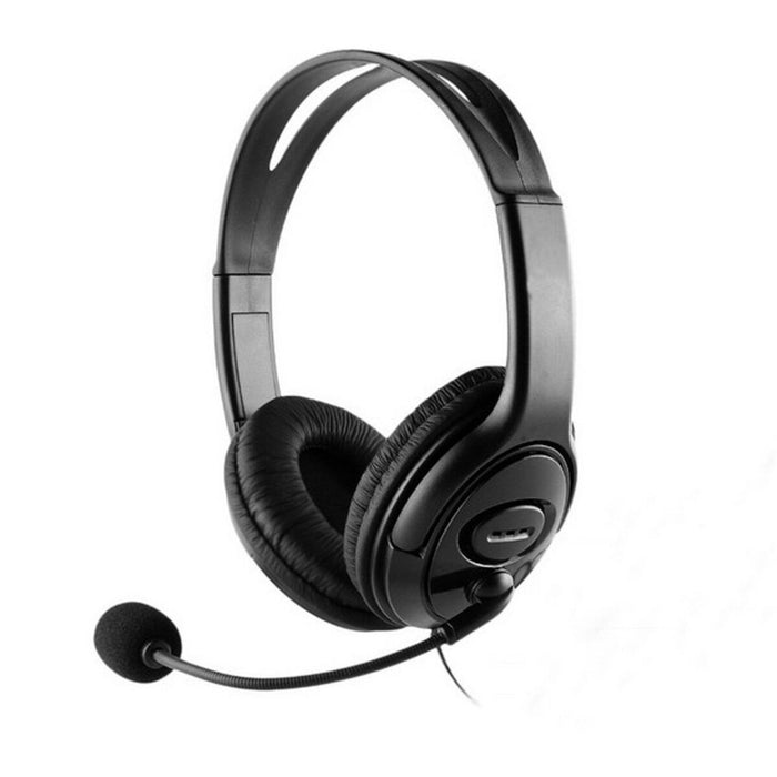 Căști cu Microfon CoolBox Coolchat U1 Negru