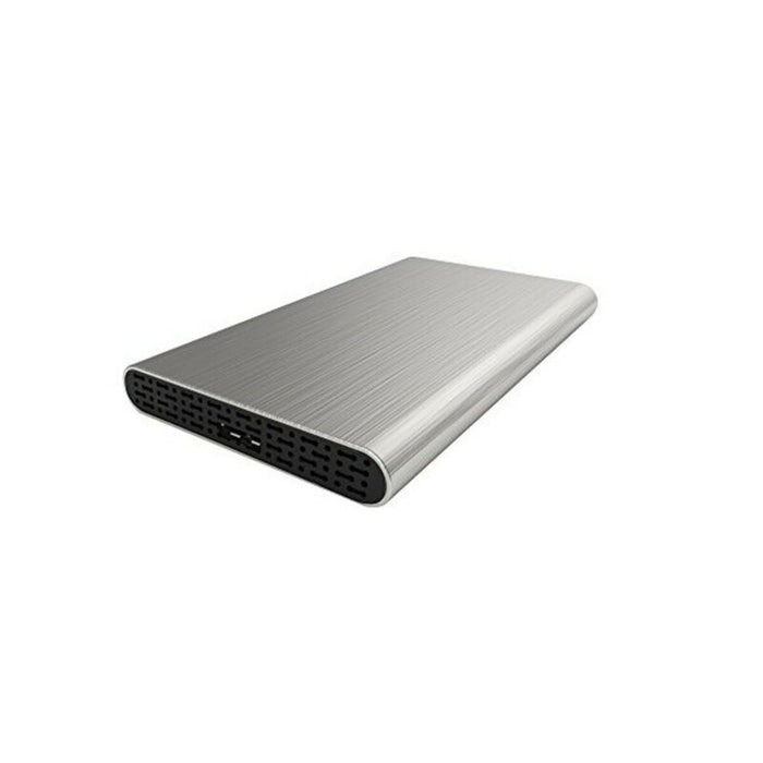 Cutie Externă CoolBox SlimChase A-2513 2,5" SATA USB 3.0 Gri Negru/Argintiu USB Micro USB SATA USB 3.2 USB 3.2 Gen 1 USB x 1