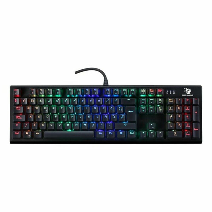 Tastatură Gaming CoolBox DeepSolid Qwerty Spaniolă