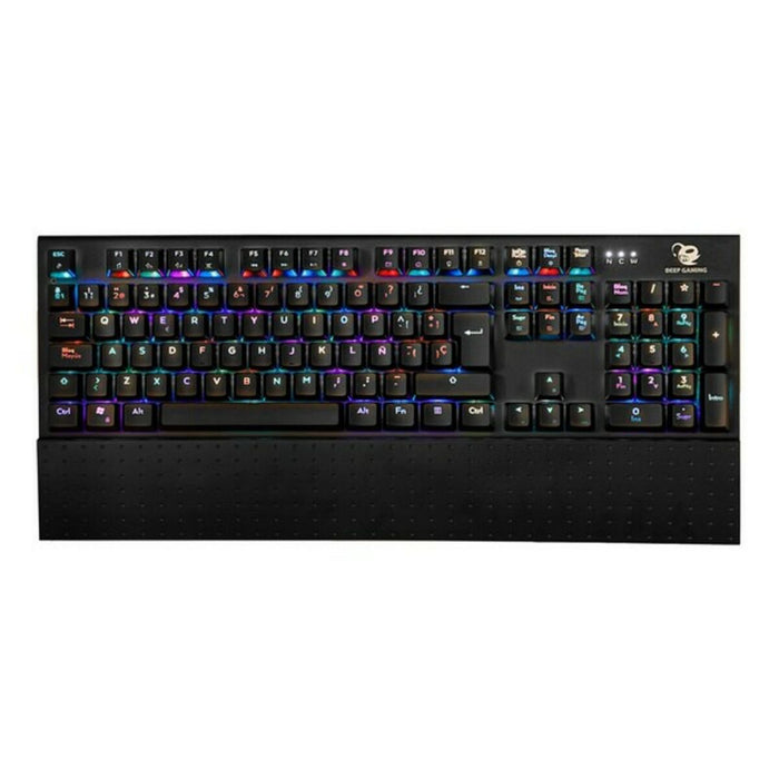 Tastatură Gaming CoolBox DeepSolid Qwerty Spaniolă QWERTY