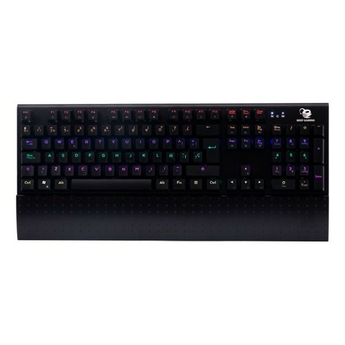 Tastatură Gaming CoolBox DeepSolid Qwerty Spaniolă QWERTY