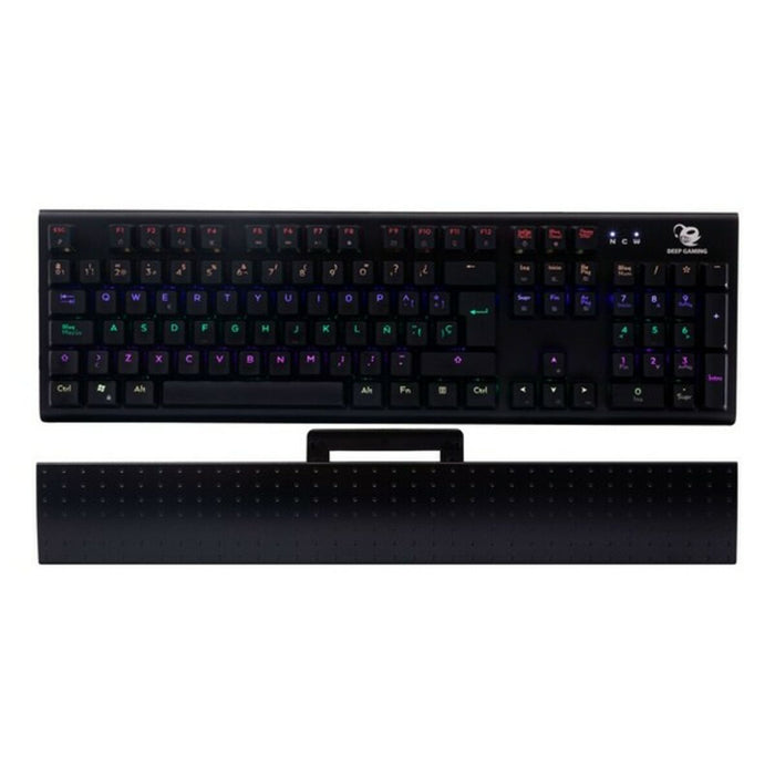 Tastatură Gaming CoolBox DeepSolid Qwerty Spaniolă QWERTY
