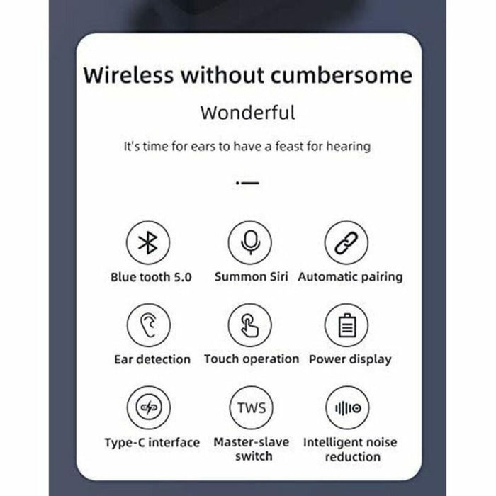 Căști fără Fir DCU EARBUDS Bluetooth Alb