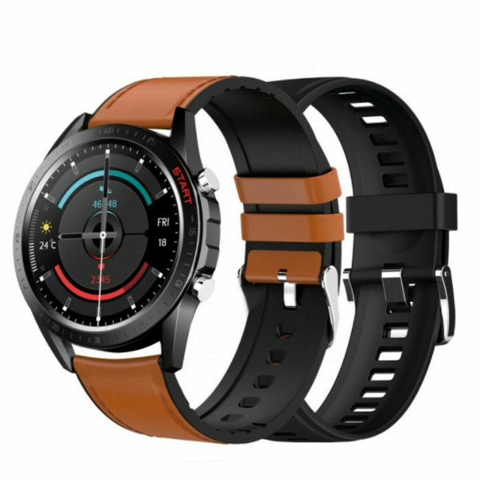Smartwatch DCU 34157016 1" Alb Negru Argintiu Negru/Alb