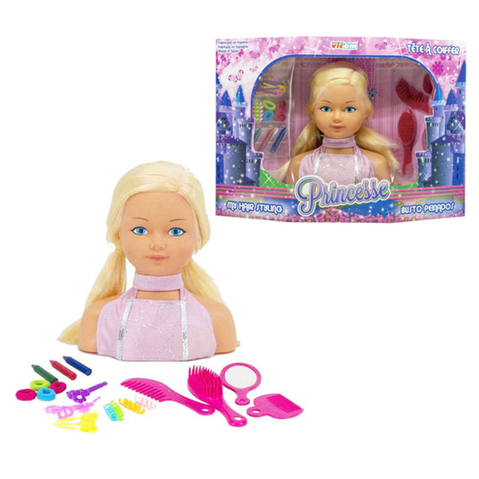 Păpușă pentru coafat Princesse My Hair Styling (54 x 14,5 x 38 cm)