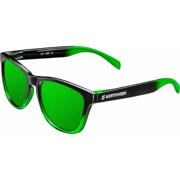 Ochelari de Soare Unisex Northweek Gradiant Ø 47 mm Negru Verde