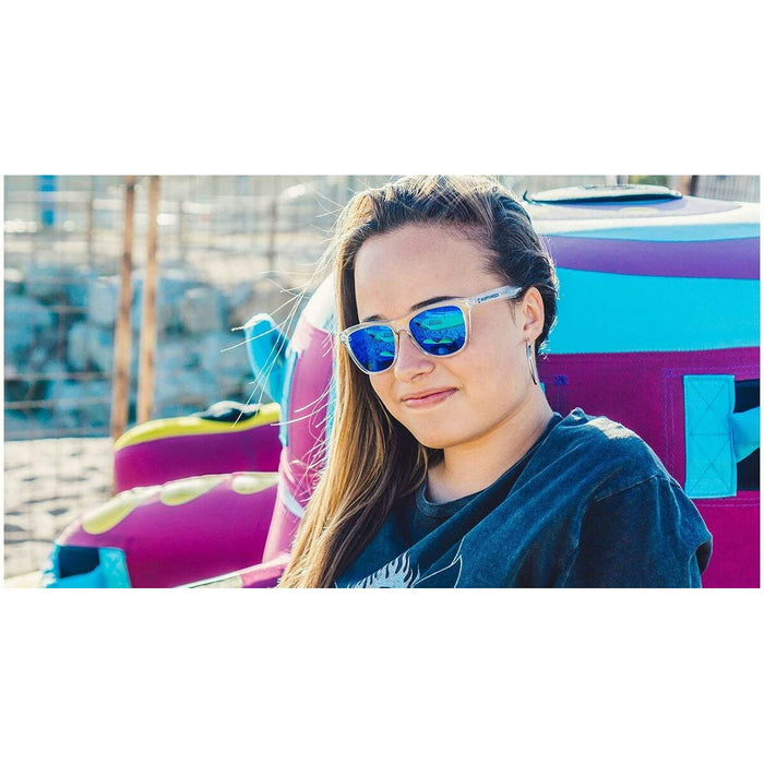 Ochelari de Soare pentru Copii Northweek Kids Bright Ø 47 mm Albastru Transparent