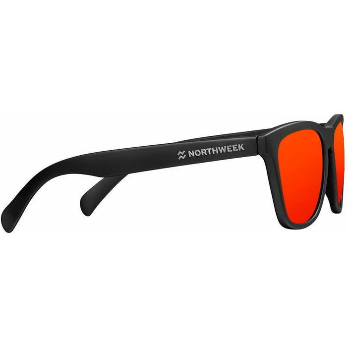 Ochelari de Soare pentru Copii Northweek Kids Ø 45 mm Roșu Negru