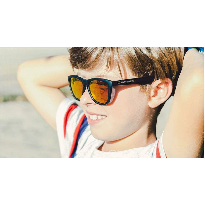 Ochelari de Soare pentru Copii Northweek Kids Ø 45 mm Roșu Negru