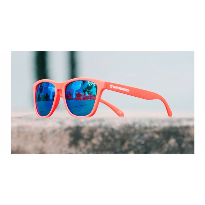 Ochelari de Soare Unisex Northweek Regular Matte Ø 47 mm Albastru Portocaliu