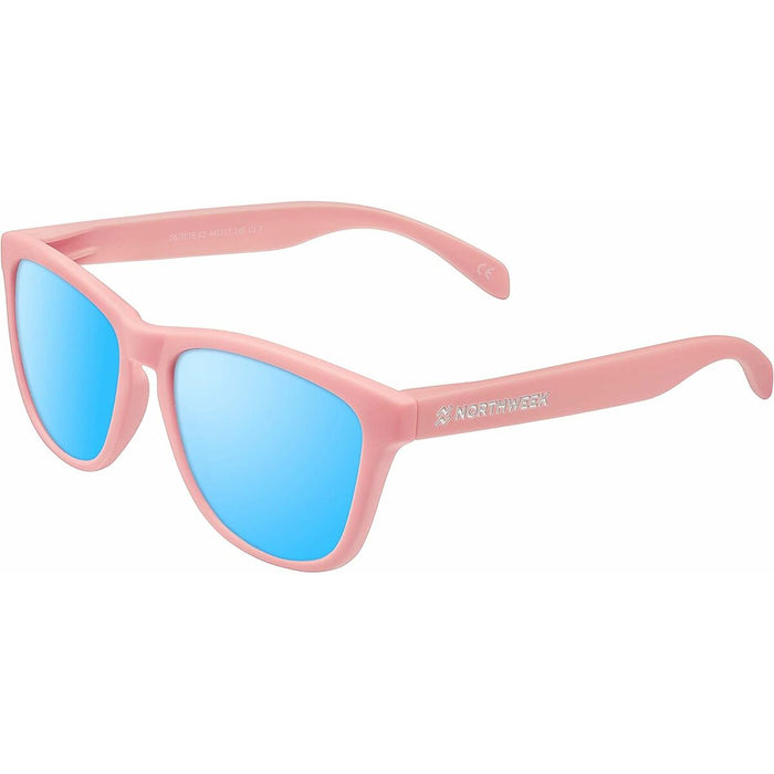 Ochelari de Soare Unisex Northweek Regular Matte Ø 47 mm Albastru deschis Roz