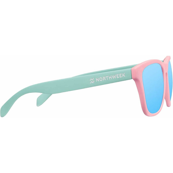 Ochelari de Soare Unisex Northweek Regular Matte Ø 47 mm Verde Roz