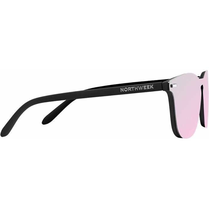 Ochelari de Soare Unisex Northweek Wall Phantom Ø 45 mm Roz Negru