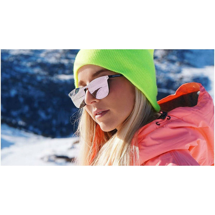 Ochelari de Soare Unisex Northweek Wall Phantom Ø 45 mm Roz Negru