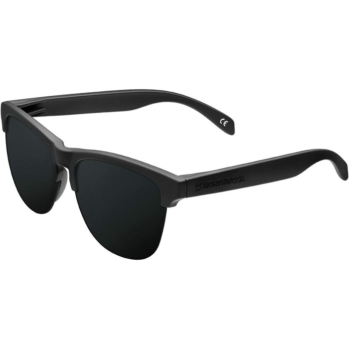 Ochelari de Soare Unisex Northweek Gravity All Black Negru (1 Unități) (Ø 48,5 mm)