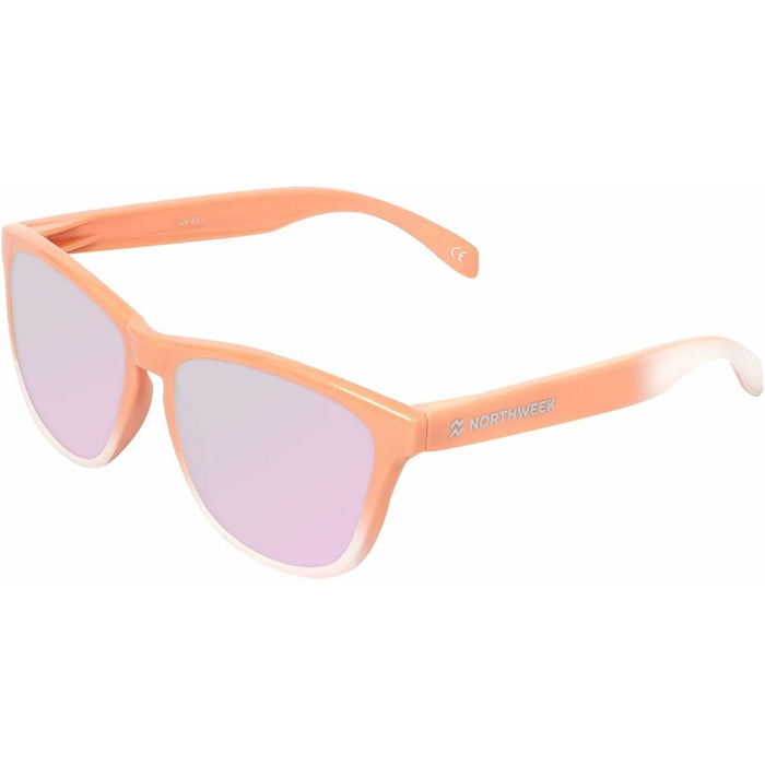 Ochelari de Soare Unisex Northweek Gradiant Ø 47 mm Alb Roz