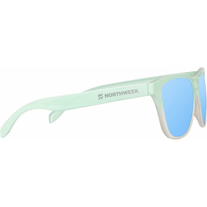 Ochelari de Soare Unisex Northweek Gradiant Ø 47 mm Alb Verde