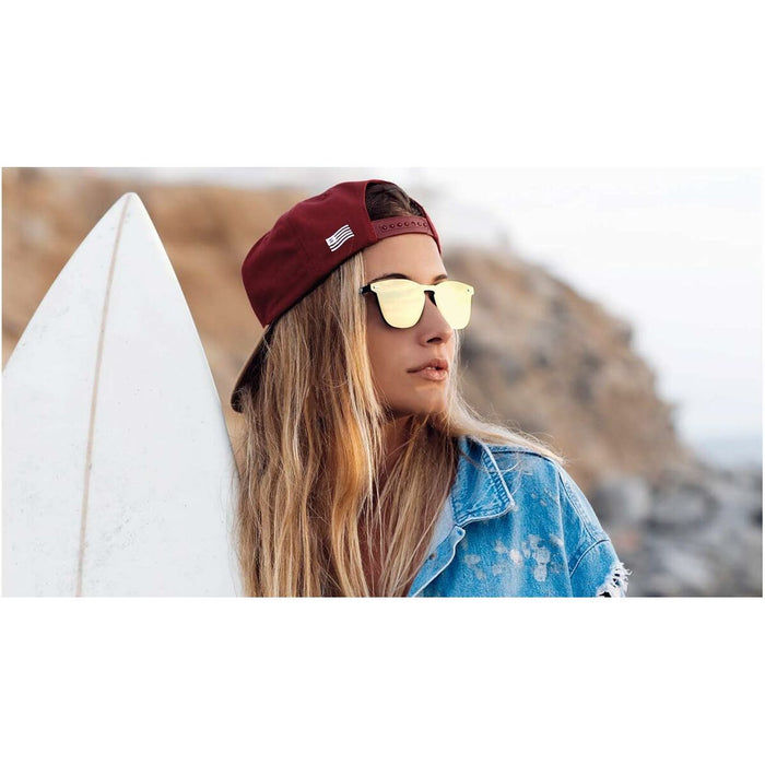 Ochelari de Soare Unisex Northweek Wall Phantom Ø 45 mm Galben Negru
