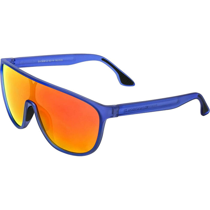 Ochelari de Soare Unisex Northweek Demon Sprint Albastru Portocaliu (Ø 56 mm)