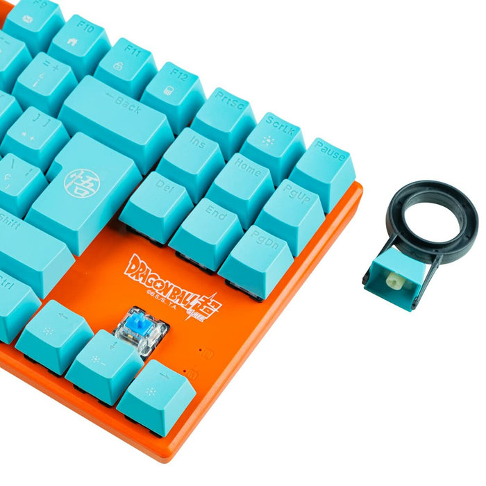 Tastatură Gaming FR-TEC DBPCKEYGO Albastru Qwerty Spaniolă QWERTY